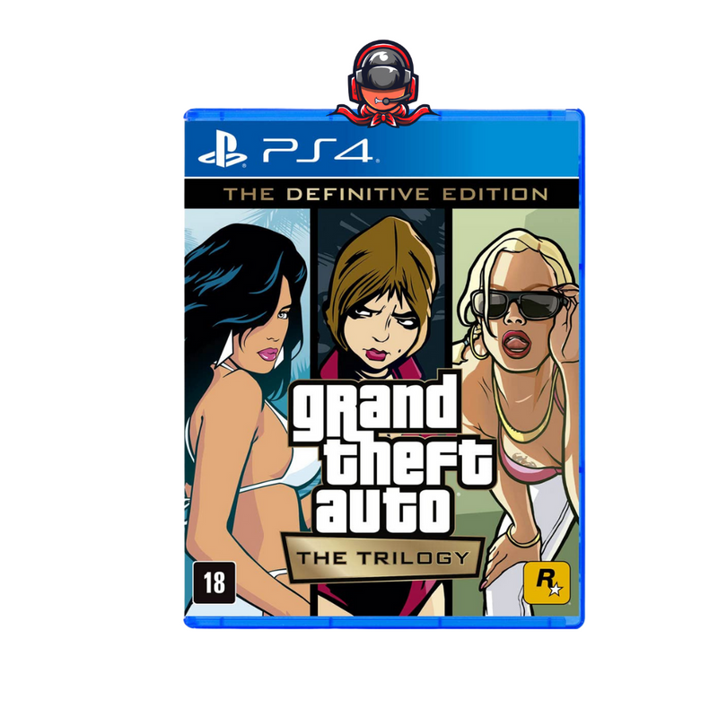 Grand Theft Auto - The Trilogy - PARA PS4 - MÍDIA DIGITAL